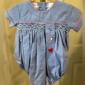 NWT back to school bubble 12mo